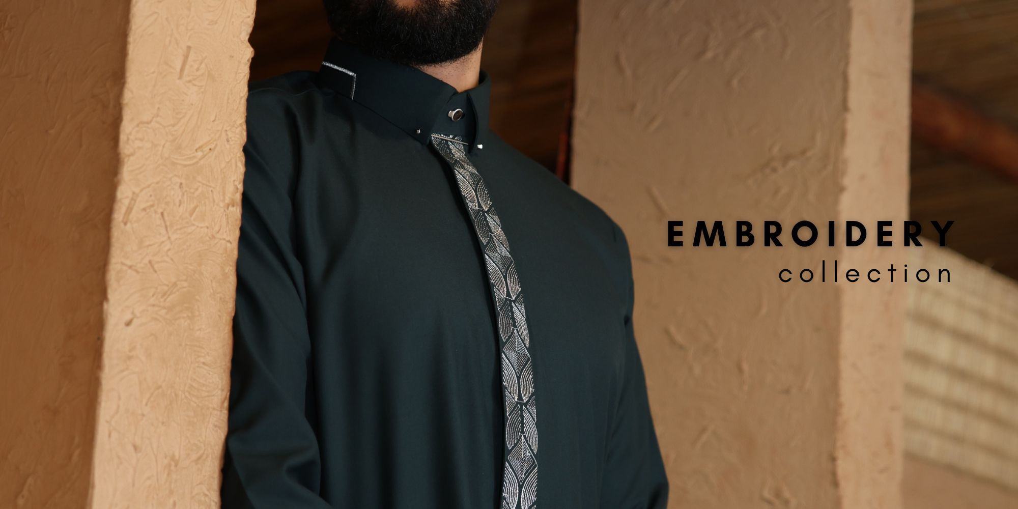 Premium embroidery designs for qamees and kandura, intricate patterns and luxury craftsmanship
